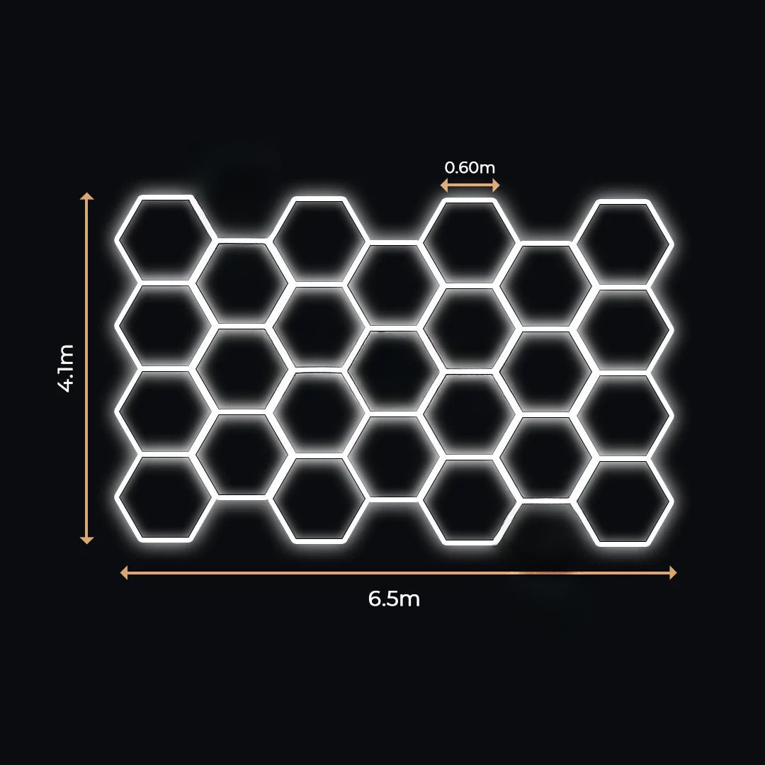 25 Lumini Hexagonale LED | Configurabile | Imperium LED