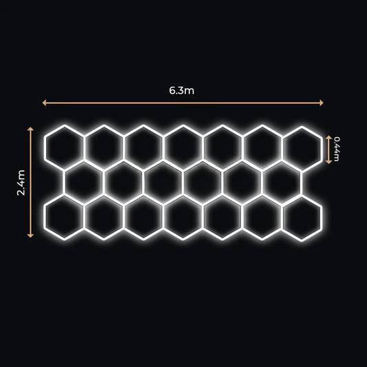20 Lumini Hexagonale LED | Configurabile | Imperium LED