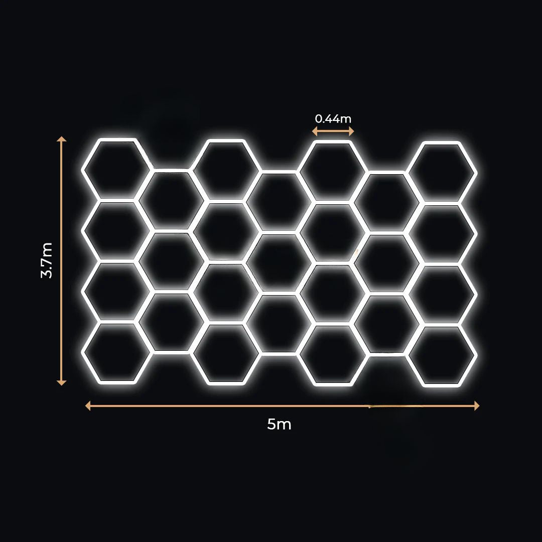 25 Lumini Hexagonale LED | Configurabile | Imperium LED